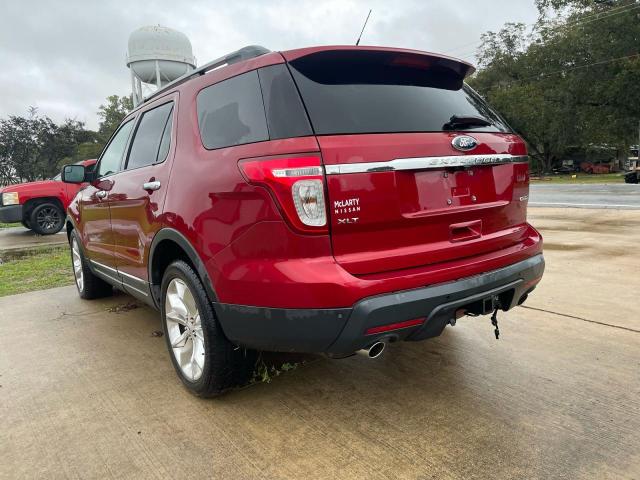 1FM5K7D84EGA85704 - 2014 FORD EXPLORER XLT RED photo 3