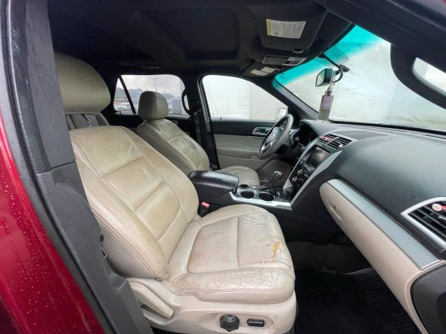 1FM5K7D84EGA85704 - 2014 FORD EXPLORER XLT RED photo 5