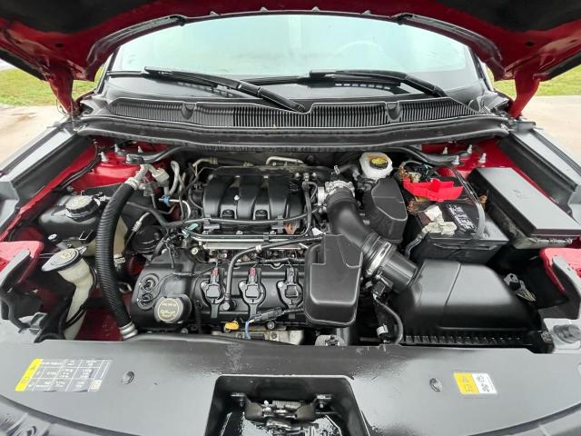 1FM5K7D84EGA85704 - 2014 FORD EXPLORER XLT RED photo 7