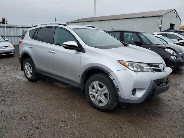 2T3BFREV5FW292507 - 2015 TOYOTA RAV4 LE SILVER photo 4