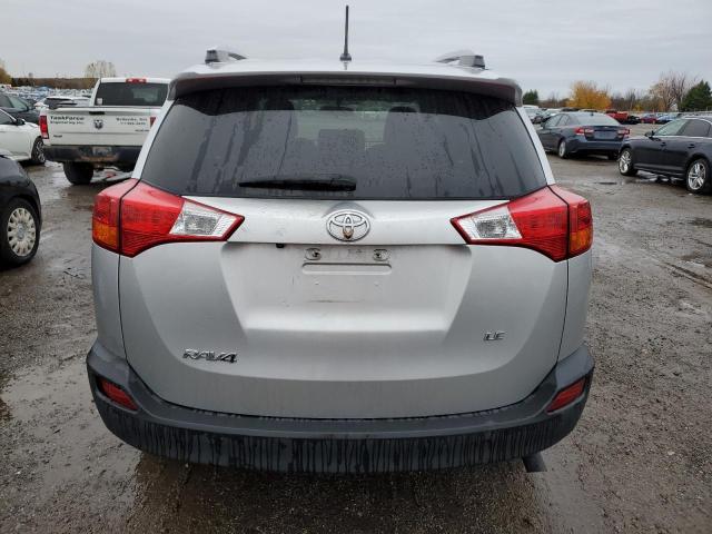 2T3BFREV5FW292507 - 2015 TOYOTA RAV4 LE SILVER photo 6