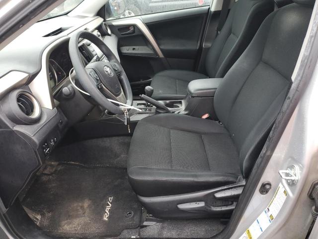2T3BFREV5FW292507 - 2015 TOYOTA RAV4 LE SILVER photo 7