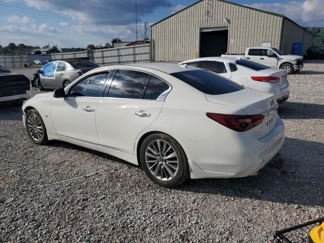 JN1EV7APXKM512679 - 2019 INFINITI Q50 LUXE WHITE photo 2