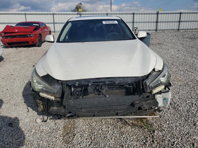 JN1EV7APXKM512679 - 2019 INFINITI Q50 LUXE WHITE photo 5