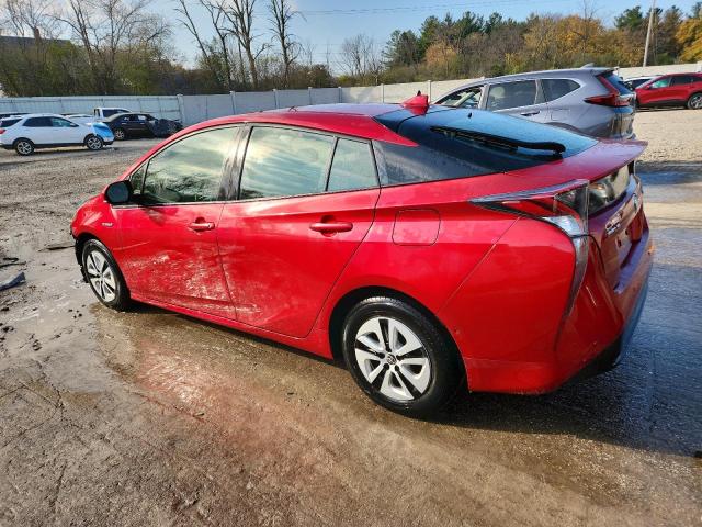 JTDKBRFU3J3061800 - 2018 TOYOTA PRIUS წითელი ფოტო 2