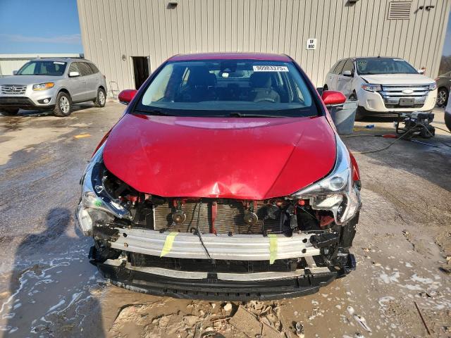 JTDKBRFU3J3061800 - 2018 TOYOTA PRIUS წითელი ფოტო 5