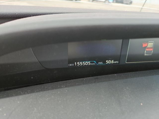 JTDKBRFU3J3061800 - 2018 TOYOTA PRIUS წითელი ფოტო 9