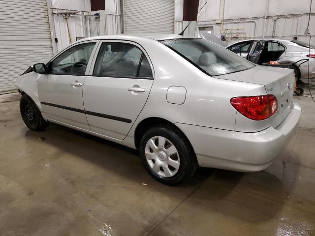 1NXBR32E53Z052578 - 2003 TOYOTA COROLLA CE SILVER photo 2