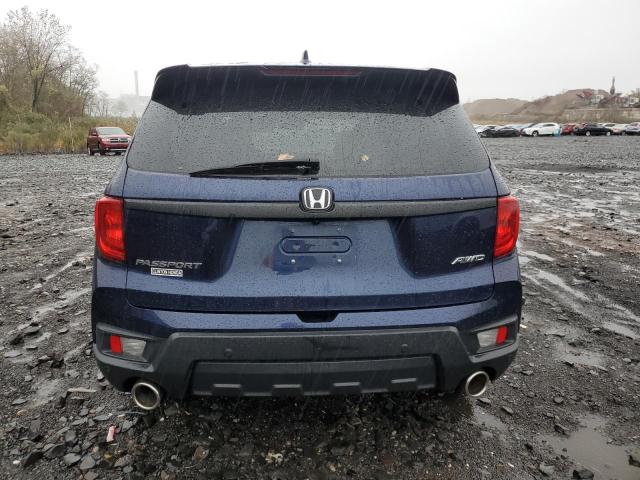 5FNYF8H52PB041791 - 2023 HONDA PASSPORT EXL Blau Foto 6