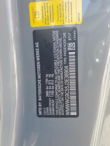 WMWWG9C55J3E38904 - 2018 MINI COOPER S ნაცრისფერი ფოტო 12