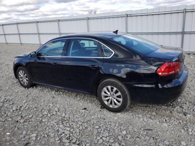 1VWBH7A36DC132734 - 2013 VOLKSWAGEN PASSAT SE BLACK photo 2