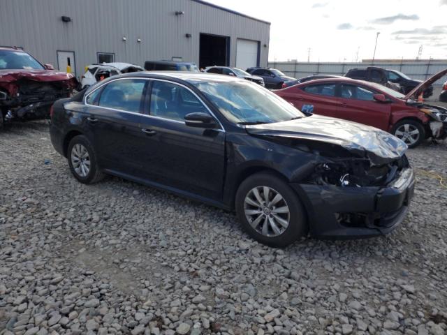 1VWBH7A36DC132734 - 2013 VOLKSWAGEN PASSAT SE BLACK photo 4