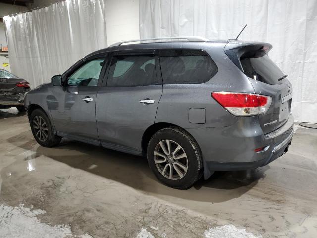5N1AR2MM7FC704721 - 2015 NISSAN PATHFINDER S GRAY photo 2