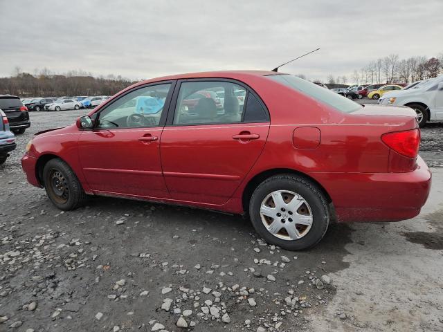 JTDBR32E860070850 - 2006 TOYOTA COROLLA CE RED photo 2