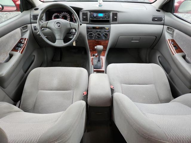 JTDBR32E860070850 - 2006 TOYOTA COROLLA CE RED photo 8