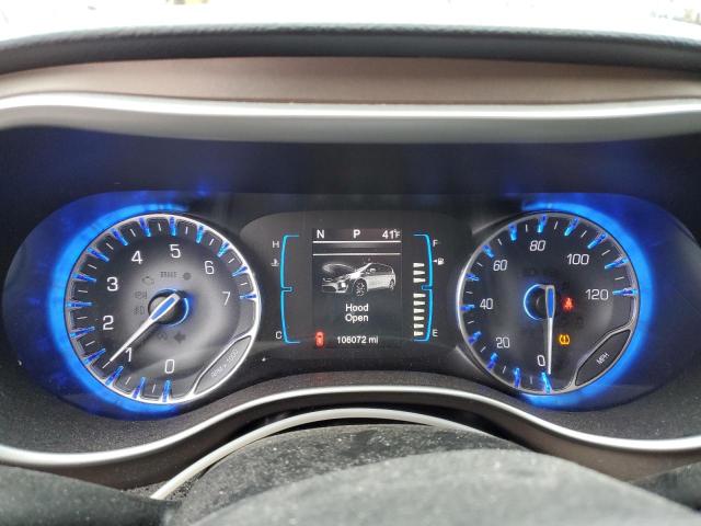 2C4RC1BG2HR576852 - 2017 CHRYSLER PACIFICA TOURING L SILVER photo 9