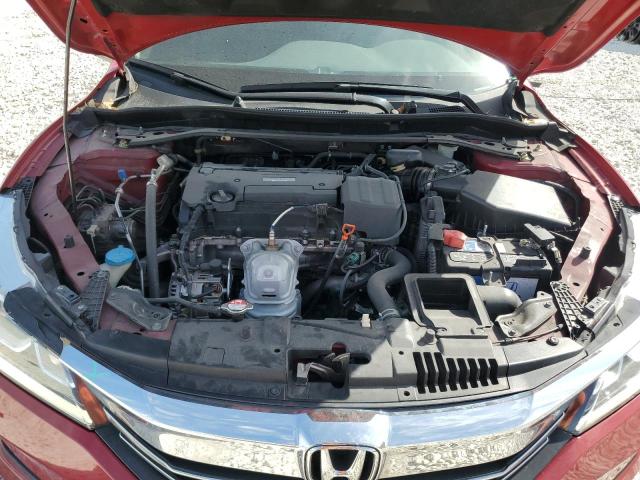 1HGCR2F53HA064381 - 2017 HONDA ACCORD SPORT წითელი ფოტო 11