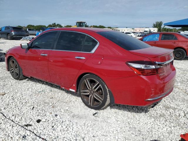 1HGCR2F53HA064381 - 2017 HONDA ACCORD SPORT წითელი ფოტო 2