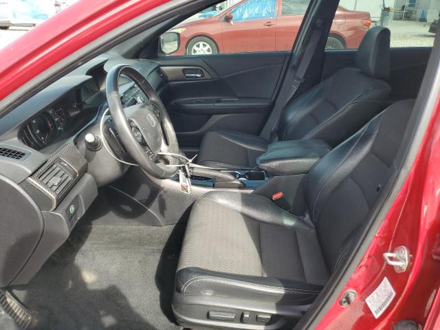 1HGCR2F53HA064381 - 2017 HONDA ACCORD SPORT წითელი ფოტო 7