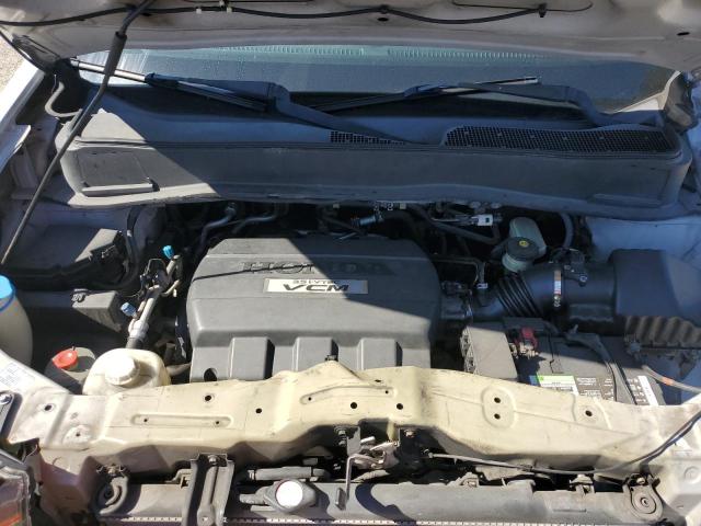 5FNYF38599B001715 - 2009 HONDA PILOT EXL ვერცხლისფერი ფოტო 12