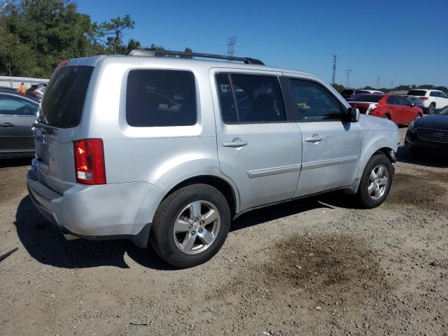 5FNYF38599B001715 - 2009 HONDA PILOT EXL ვერცხლისფერი ფოტო 3