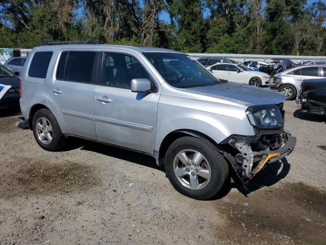 5FNYF38599B001715 - 2009 HONDA PILOT EXL ვერცხლისფერი ფოტო 4