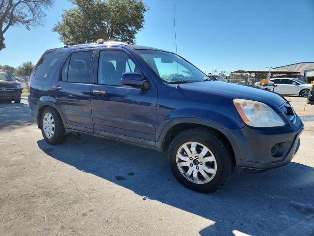 SHSRD78855U310841 - 2005 HONDA CR-V EX 蓝色 照片 4