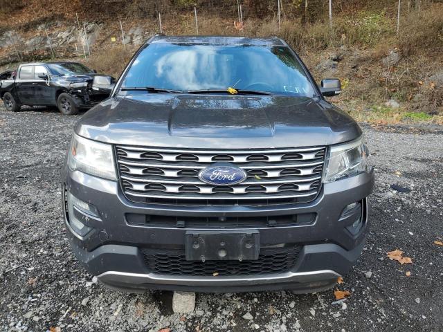 1FM5K8F86HGA53179 - 2017 FORD EXPLORER LIMITED GRAY photo 5