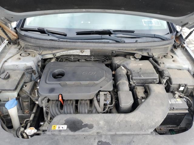 5NPE34AF0GH357974 - 2016 HYUNDAI SONATA SPORT SILVER photo 11