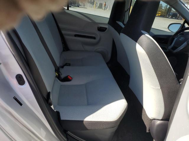 JTDKDTB36E1071792 - 2014 TOYOTA PRIUS C ვერცხლისფერი ფოტო 10