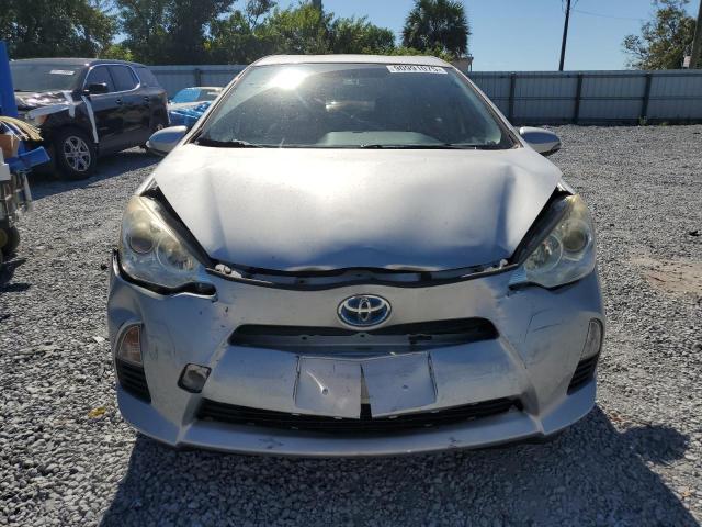 JTDKDTB36E1071792 - 2014 TOYOTA PRIUS C ვერცხლისფერი ფოტო 5