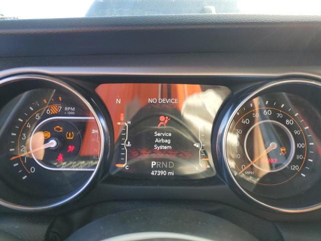 1C4HJXDN3MW604840 - 2021 JEEP WRANGLER U SPORT GRAY photo 9