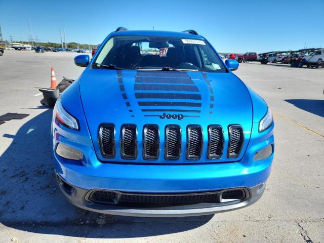 1C4PJLCB9JD540385 - 2018 JEEP CHEROKEE LATITUDE أزرق صورة 5