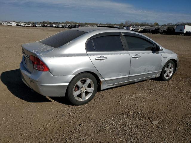 1HGFA16838L099998 - 2008 HONDA CIVIC EX SILVER photo 3