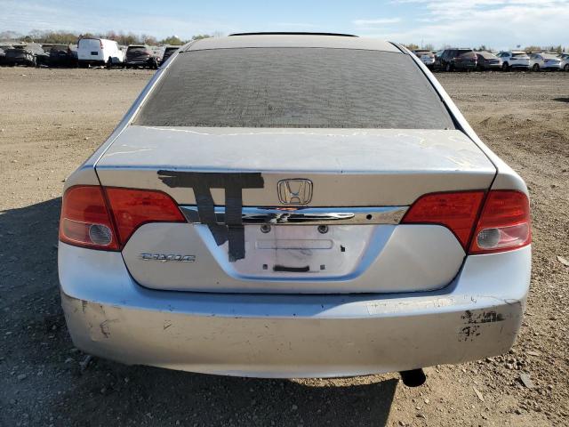 1HGFA16838L099998 - 2008 HONDA CIVIC EX SILVER photo 6