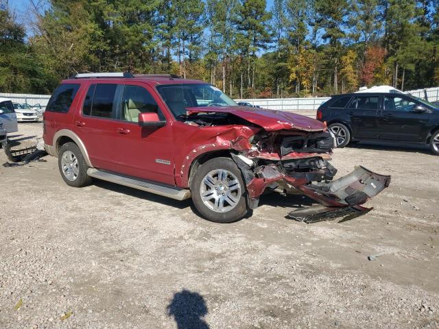 1FMEU64E97UA61641 - 2007 FORD EXPLORER EDDIE BAUER BURGUNDY photo 4
