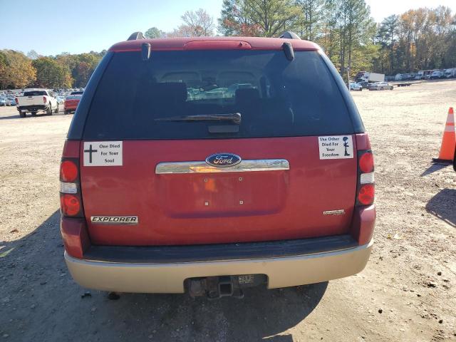 1FMEU64E97UA61641 - 2007 FORD EXPLORER EDDIE BAUER BURGUNDY photo 6
