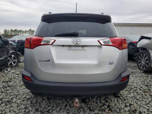 2T3RFREV5EW150624 - 2014 TOYOTA RAV4 XLE SILVER photo 6