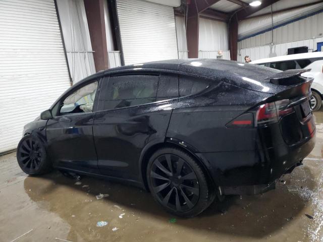 7SAXCDE56NF335759 - 2022 TESLA MODEL X BLACK photo 2