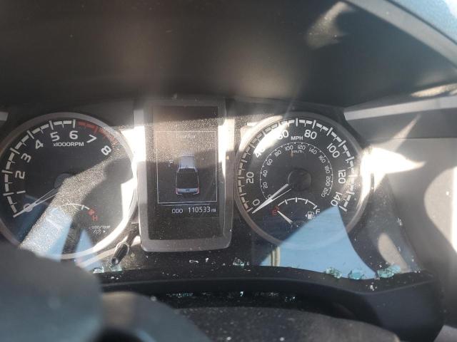 5TFDZ5BN7HX020343 - 2017 TOYOTA TACOMA DOUBLE CAB SILVER photo 9