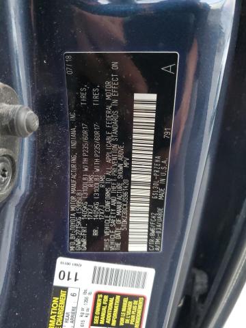 5TDKZ3DCXJS961420 - 2018 TOYOTA SIENNA LE BLUE photo 13