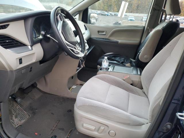 5TDKZ3DCXJS961420 - 2018 TOYOTA SIENNA LE BLUE photo 7