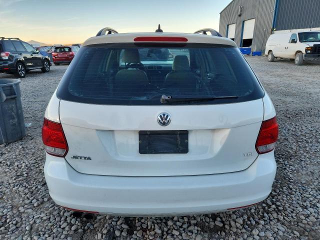 3VWPL7AJ6DM685434 - 2013 VOLKSWAGEN JETTA TDI WHITE photo 6