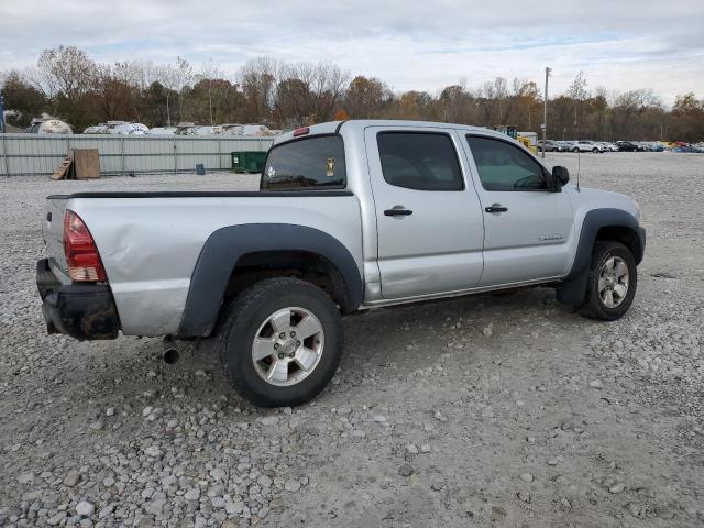 5TELU42N88Z490491 - 2008 TOYOTA TACOMA DOUBLE CAB SILVER photo 3