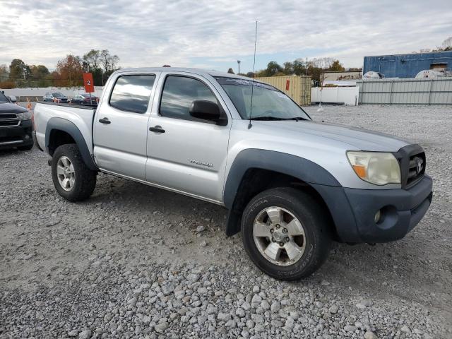 5TELU42N88Z490491 - 2008 TOYOTA TACOMA DOUBLE CAB SILVER photo 4