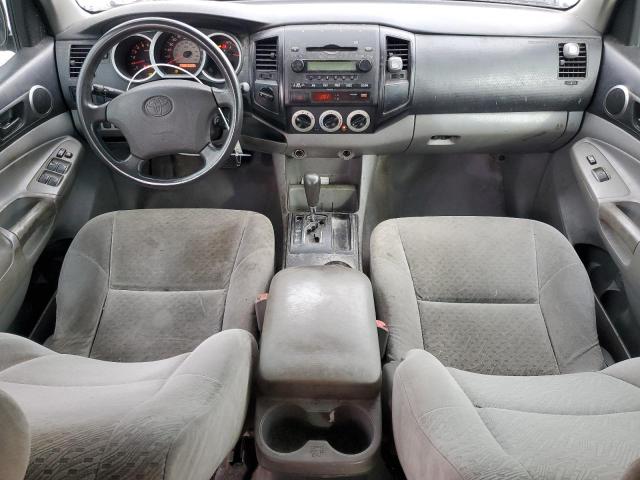 5TELU42N88Z490491 - 2008 TOYOTA TACOMA DOUBLE CAB SILVER photo 8