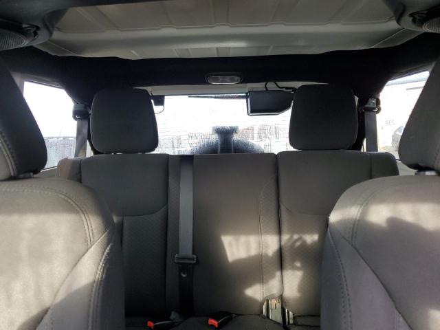 1C4BJWDG6EL105776 - 2014 JEEP WRANGLER U SPORT SILVER photo 10