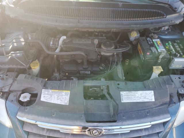 2A4GP54LX6R812460 - 2006 CHRYSLER TOWN & COU TOURING მწვანე ფოტო 11