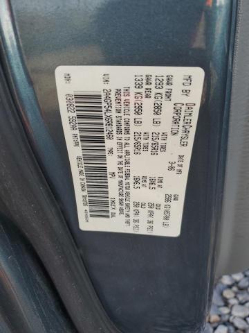 2A4GP54LX6R812460 - 2006 CHRYSLER TOWN & COU TOURING მწვანე ფოტო 12