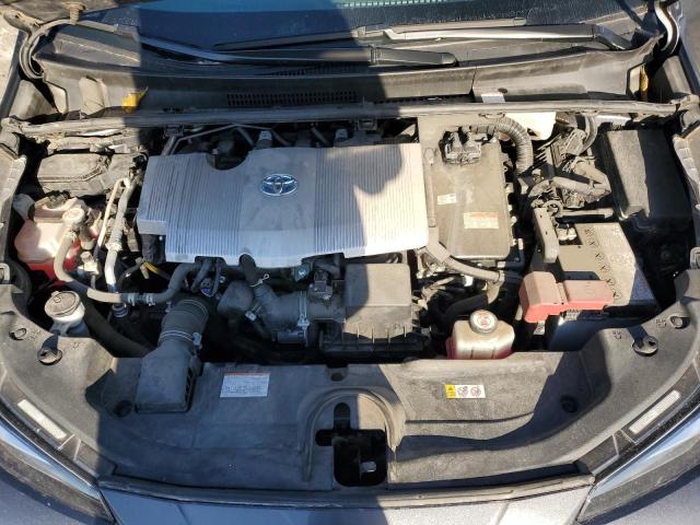 JTDKAMFU3N3190289 - 2022 TOYOTA PRIUS NIGHT SHADE Сірий фото 11